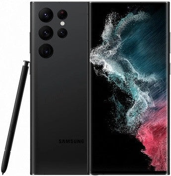 2022 NEW/UNLOCKED] Galaxy S22 Ultra LTE/5G SM-S908N 12/256GB (Black)