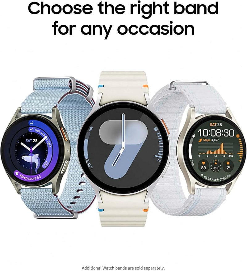 Samsung Galaxy Watch 7 LTE + Bluetooth (40mm) AI Smartwatch | Korean Sim Free Version 2024 Model