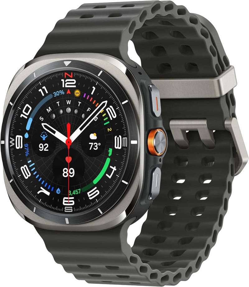 Samsung Galaxy Watch Ultra 47mm LTE + Bluetooth AI Smartwatch with Energy Score, Wellness Tips, Advanced Sleep Monitoring, Fitness Tracker & GPS - 2024 Korean SIM-Free Version, 1 Year Warranty