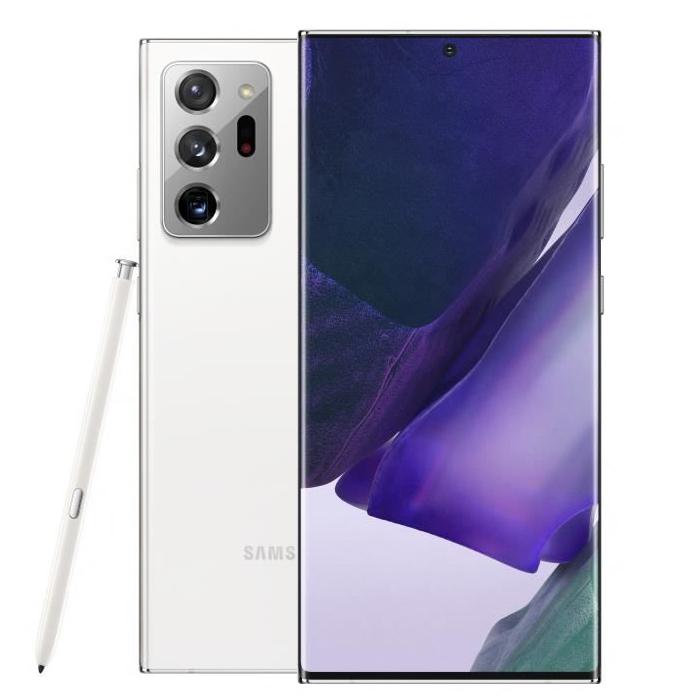 Samsung Galaxy Note20 Ultra 5G SM-N986N 256GB Mystic White [Factory Unlocked]